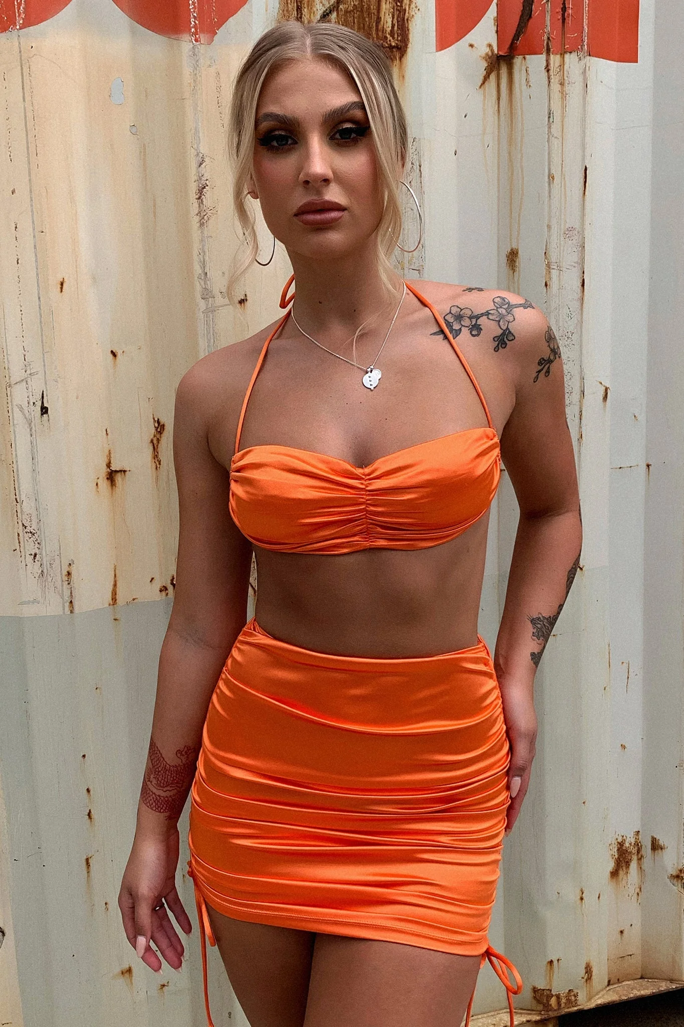 Alannah Crop - Orange - Image 9