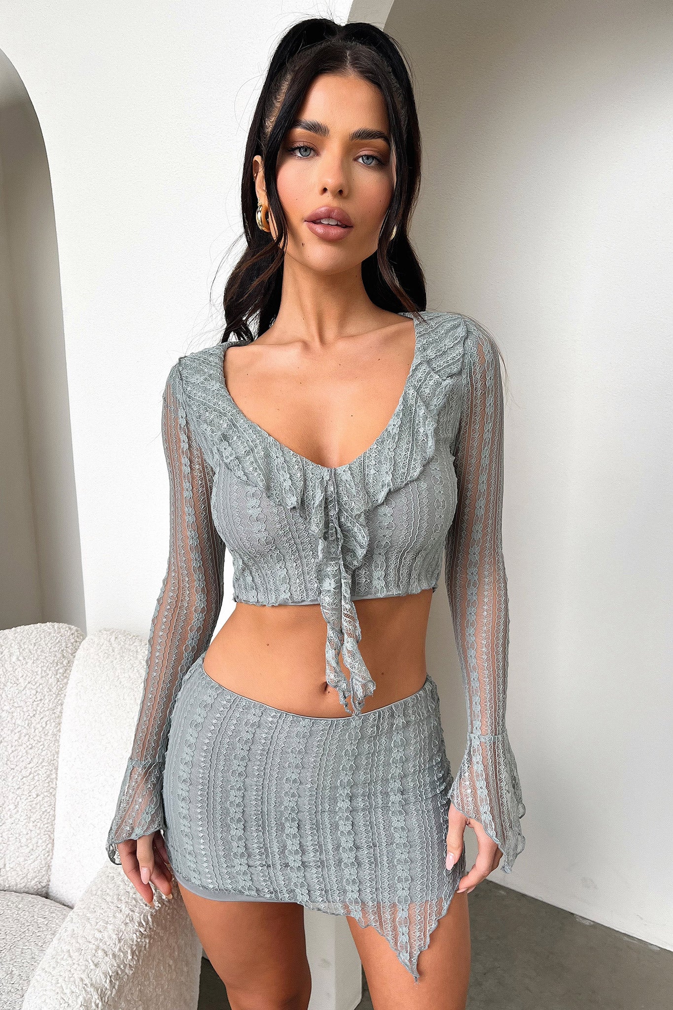 Aperol Crop - Grey - Image 2