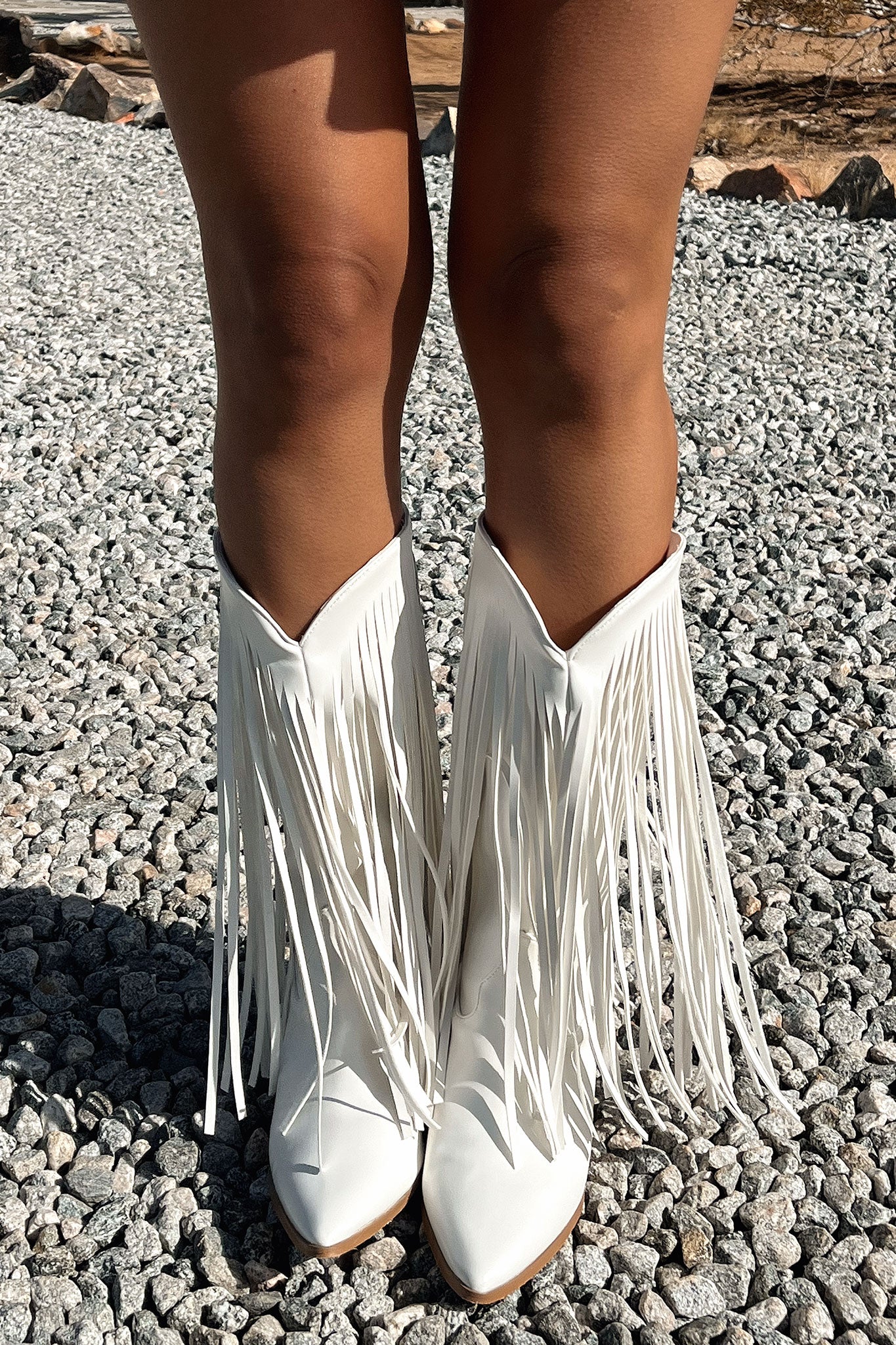 Cassidy Boots - White - Image 2