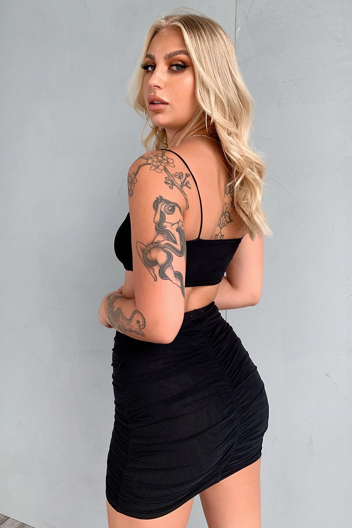 Maxine Crop - Black - Image 4