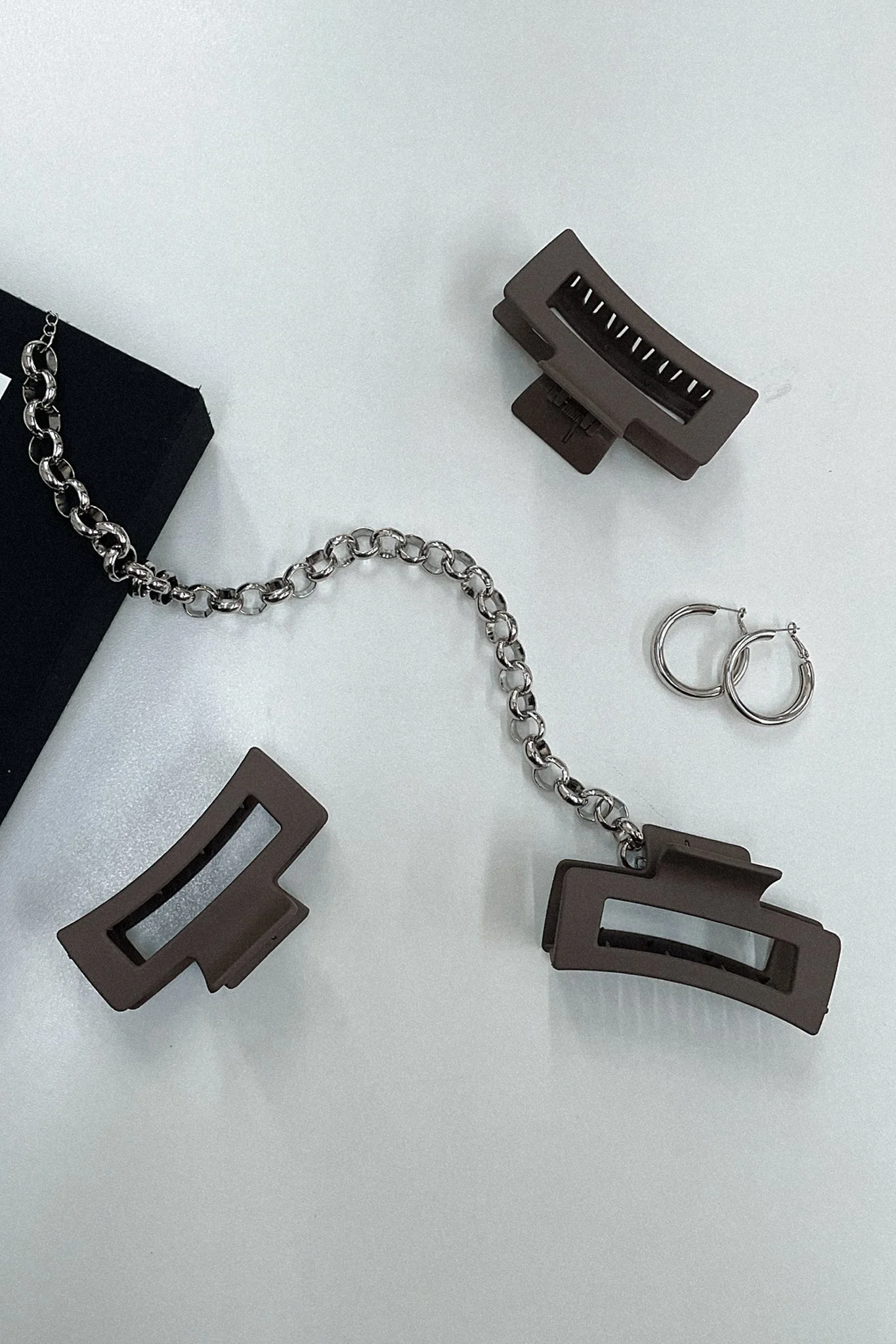 Mika Claw Clip - Brown - Image 4
