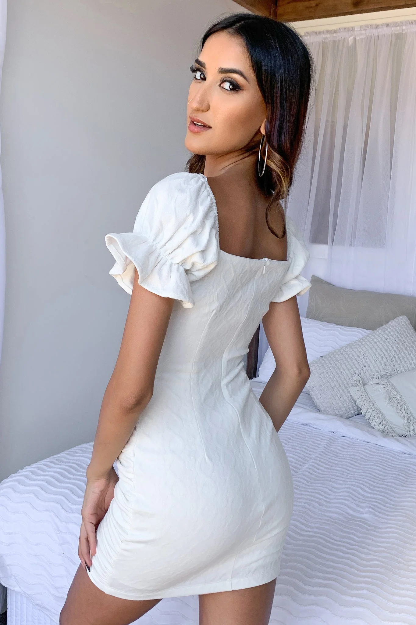 Quinn Dress - White - Image 8
