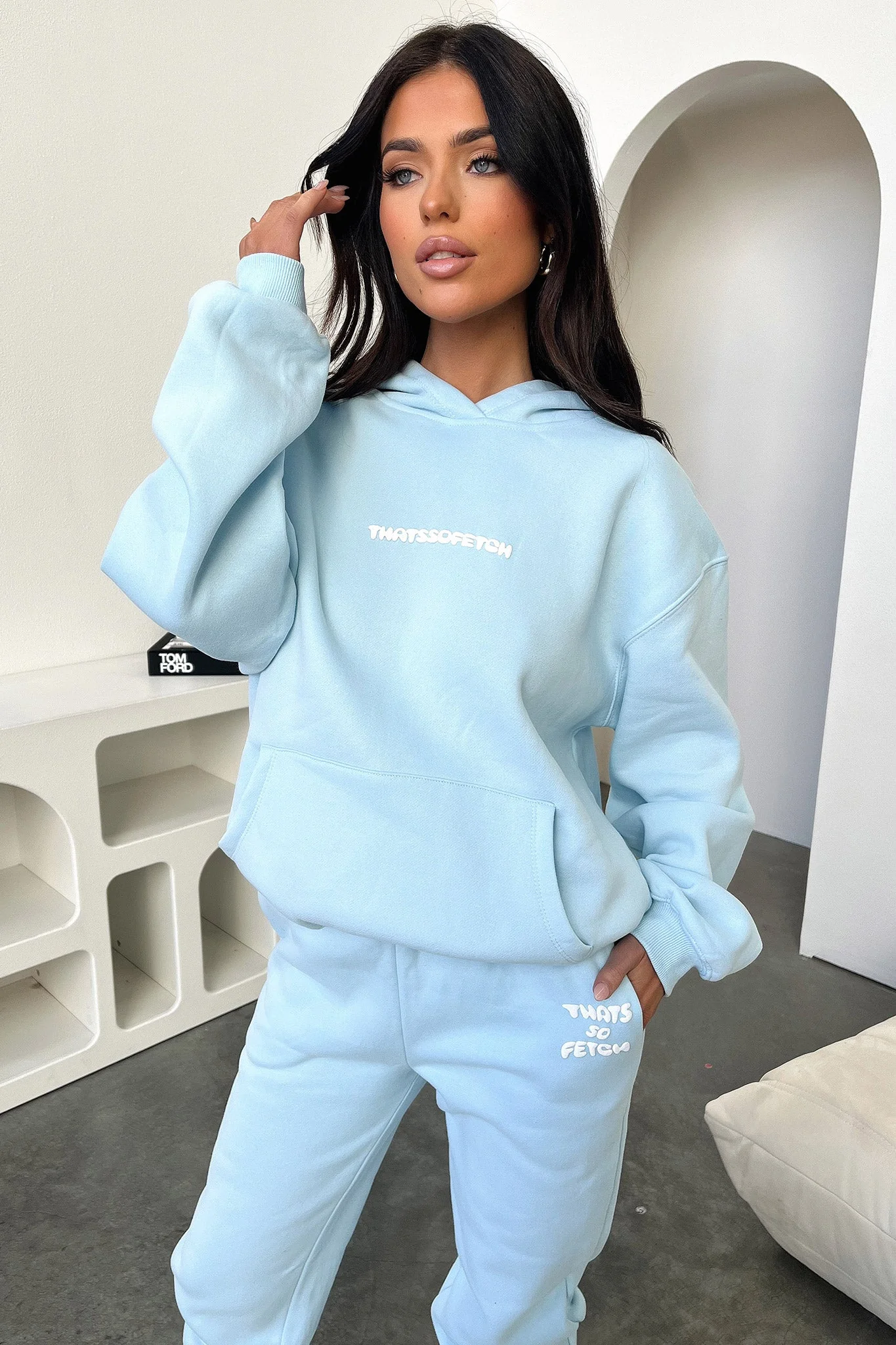 Series 3 Sweatpants - Pale Blue - Image 6