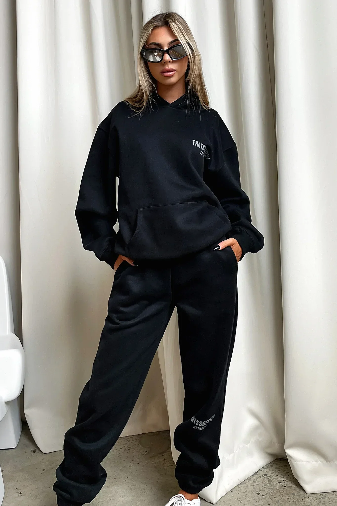 Series 6 Hoodie - Black - Image 3