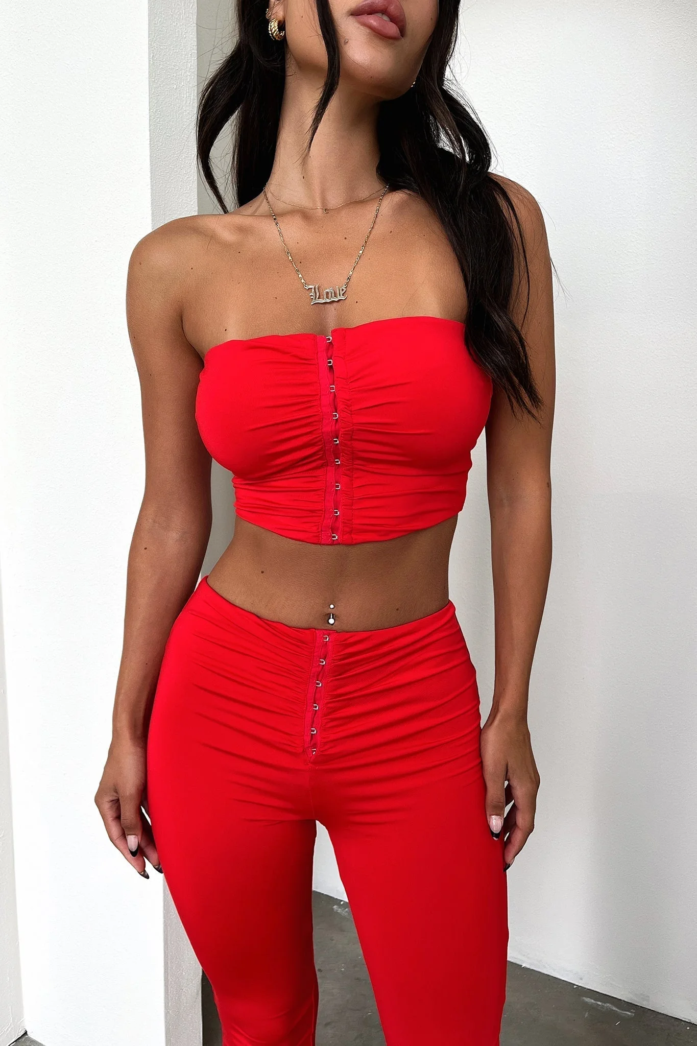 Tarla Pants - Red - Image 2