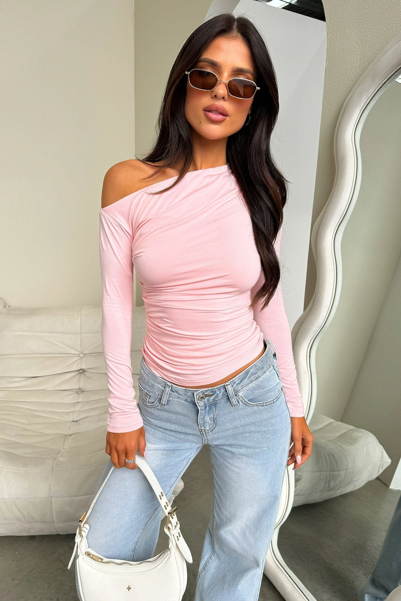 Vitani Long Sleeve Top - Pink - Image 3
